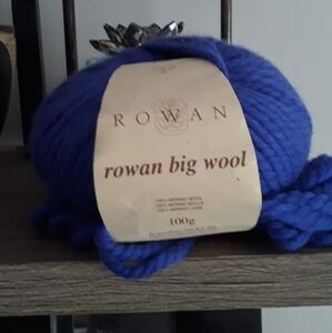 Rowan Yarn Big Wool / 100g Blue